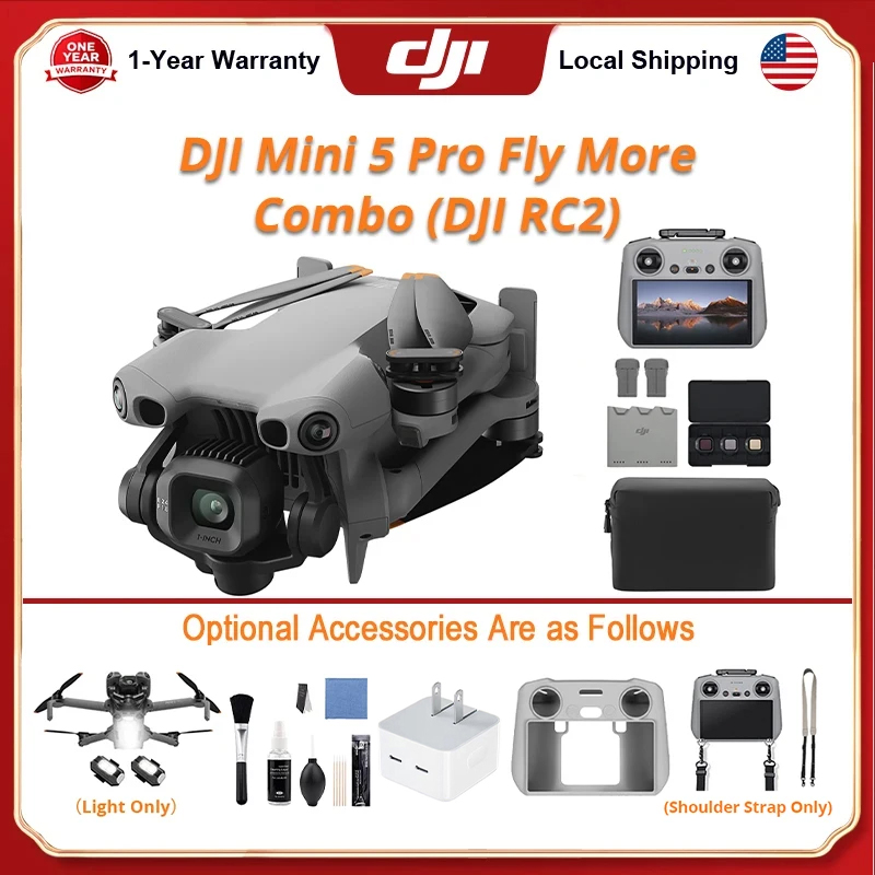 DJI Mini 5 Pro Fly Combo: een  - Drone Kit Professional recensie en prijs