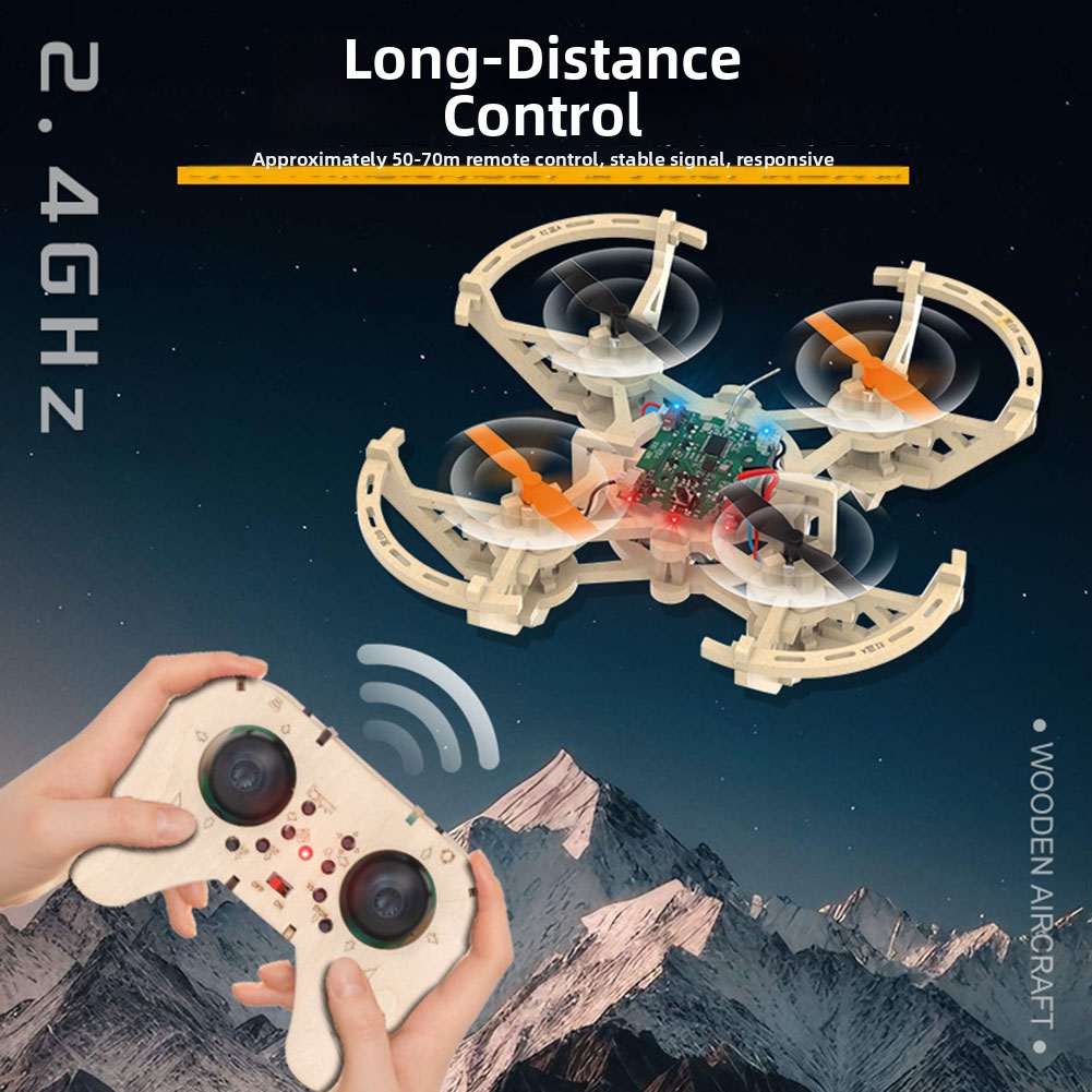 RC Houten Drones Modelbouwset  - Drone Kit Octocopter recensie en prijs
